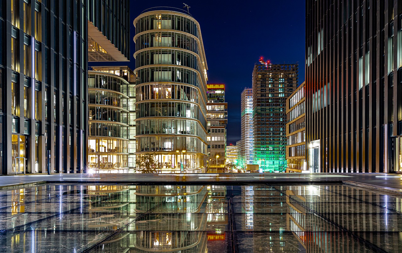 Media harbor in Düsseldorf